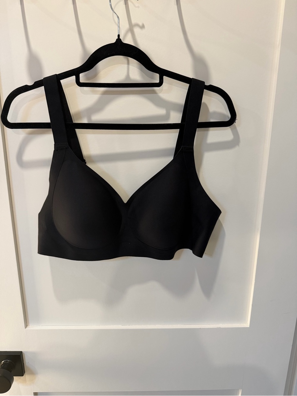 Everyday Support Seamless Black Bra